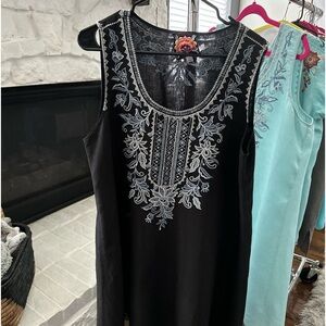 Johnny Was tunic dress (L)